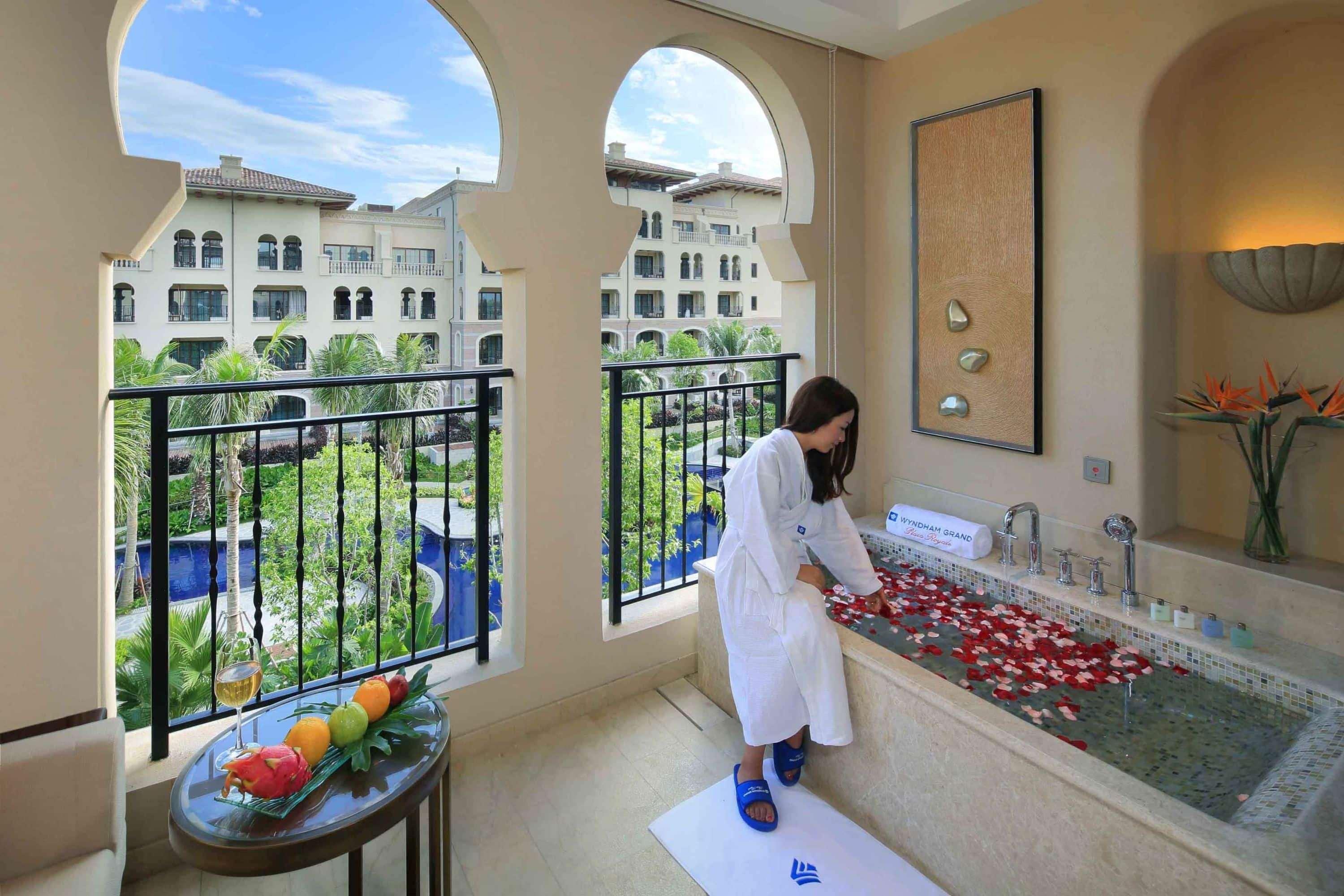 Wyndham Grand Plaza Royale Hainan Longmu Bay Ledong Ngoại thất bức ảnh